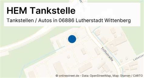 HEM Tankstelle Lutherstadt Wittenberg, Triftstr. 1 Triftstr. 15 a in .